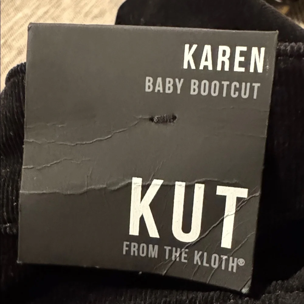 Kut from the Kloth NWT petite Karen baby bootcut corduroy pants - Picture 9 of 13